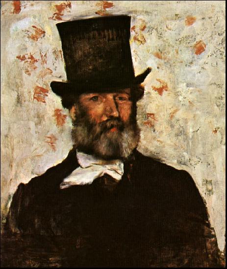Edgar Degas Leopold Levert France oil painting art